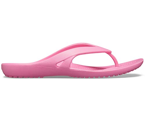 Image of Crocs Women's Pink Lemonade Flip-Flops - 3 UK (34.5 EU) (5 US) (202492-669)