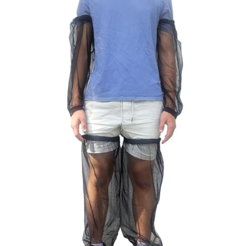 Traje anti-mosquitos Sanfly con red para cabeza contra tábanos, cubre brazos y piernas transpirables, red protectora para pescar y acampar miniatura 2