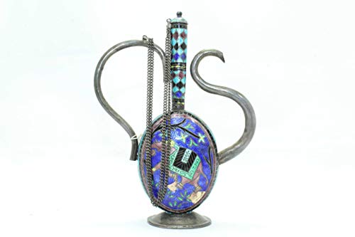 Rajasthan Gems Surai Lot de 4 serveurs à vin en argent sterling 925 - Image 3