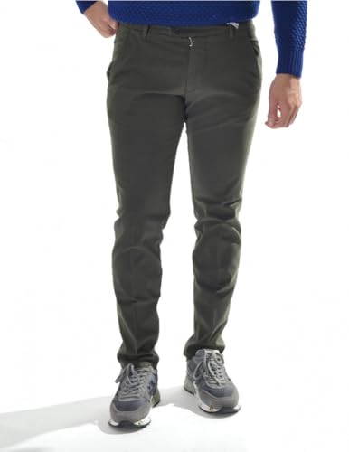 Pantaloni da uomo Roy Roger's New Rolf AI 2024, verde, 3