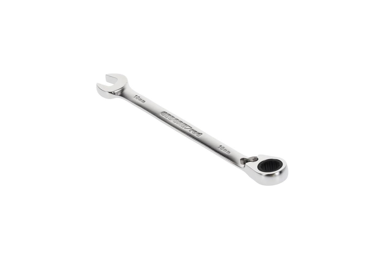 GEDORE RED Combination ratchet Spanner Reversible size10mm 158mm
