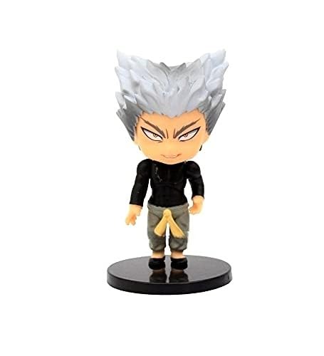 Trunkin One Punch Man Chibi Figures Garou Hero Hunter One Punch Man Merchandise for Anime Lovers (Size - 10 cm)