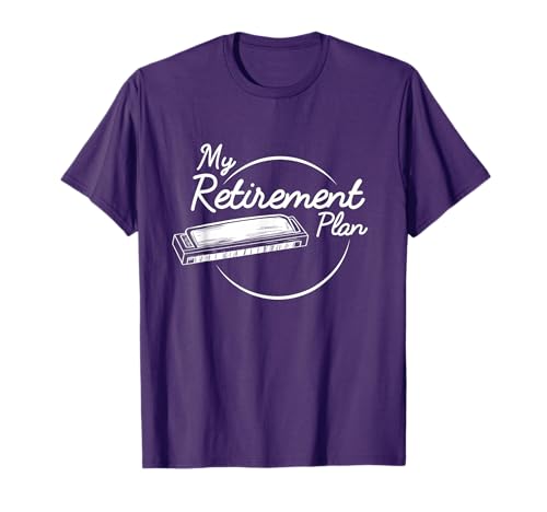 Harmonica Retirement Plan T-Shirt