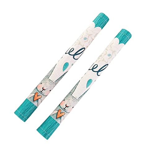 Operitacx 2 Piezas Cubiertas Decorativas para Manijas de Refrigerador Antideslizantes de Accesorios para Cocinas y Funcional