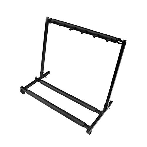GRAEBA Support De Guitare Multi Guitare Stand 5 Support d’affichage Universel Pliable Rack Portable Noir for Acoustique… - Les Beatles, Paul McCartney, John Lennon, RIngo Starr, George Harrison GRAEBA Support De Guitare Multi Guitare Stand 5 Support d'affichage Universel Pliable Rack Portable Noir for Acoustique…