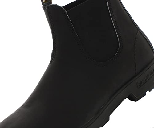 Image of Blundstone Elastic Sided Boot Unisex Shoes Size 5, Color: Midnight Black /Core Black