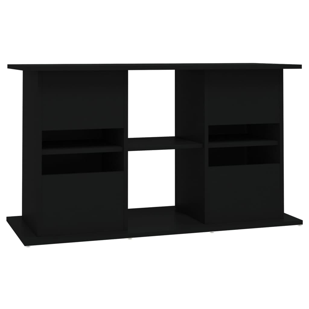 Support pour aquarium noir 101x41x58 cm bois d'ingénierie