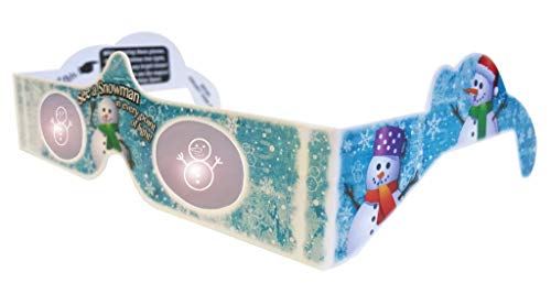 image for Trusty 3D Christmas 3D Christmas Glasses - Lights Turn into Magical Im