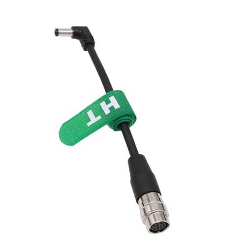 Cable de lentes B4 ENG con acabado resistente de barril CC a Hirose hembra de 12 pines