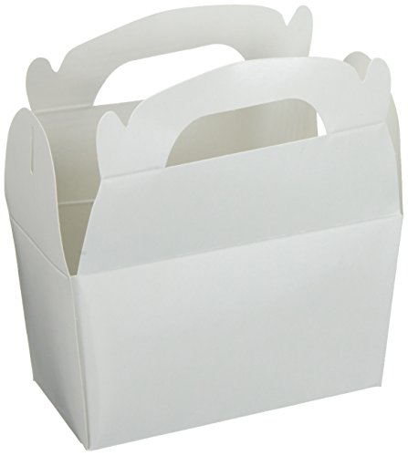 amscan Gable Favour Box, Bulk | White | Party Accessory | 24 Ct. amscan Gable Favour Box, Bulk | White | Party Accessory | 24 Ct.
