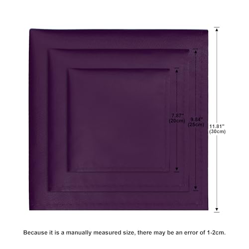 Image of Men's Pocket Square, Solid Color Boys Handkerchiefs for Men Wedding Party