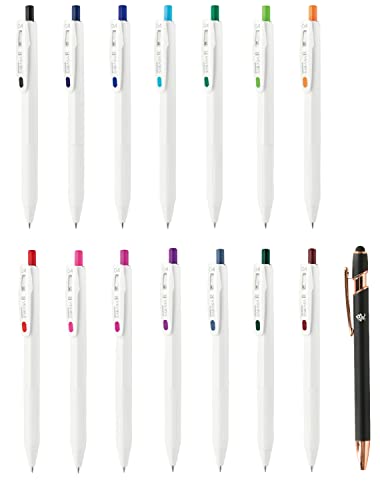 Set de 14 bolígrafos gel retráctiles Sarasa R 0.4mm miniatura 1
