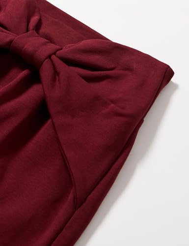 Müsli by Green Cotton Baby - Mädchen Cozy Me Sweat Pretty Pants, Cabernet, 92 EU