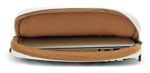 Dachee Zebra Stripe 360° Protective Waterproof Laptop Case Bag Sleeve With Handle Compatible With 15 Inch-15.6 Inch Laptop #TOP6