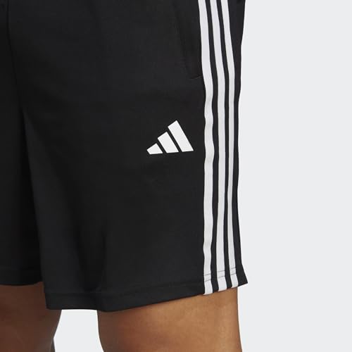 adidas Men's Essentials Piqué 3-Stripes Training Shorts2