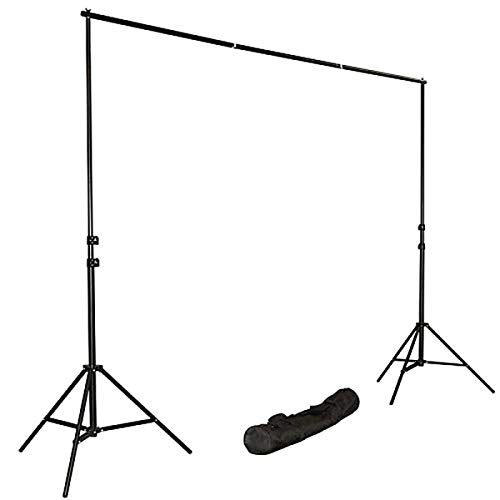 Image of GiftMax Photography Stand Kit Background Support System Kit Portable Foldable with Bag