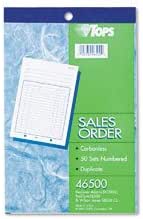 Amazon.com: TOPS Carbonless Sales Order Book : Office Products