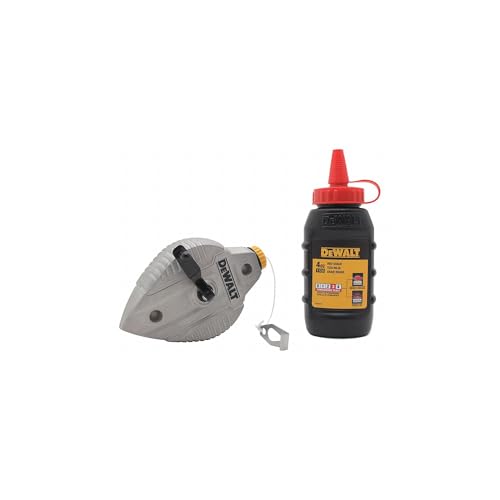 DEWALT Cast Aluminum Reel With Red Chalk (DWHT47255L)