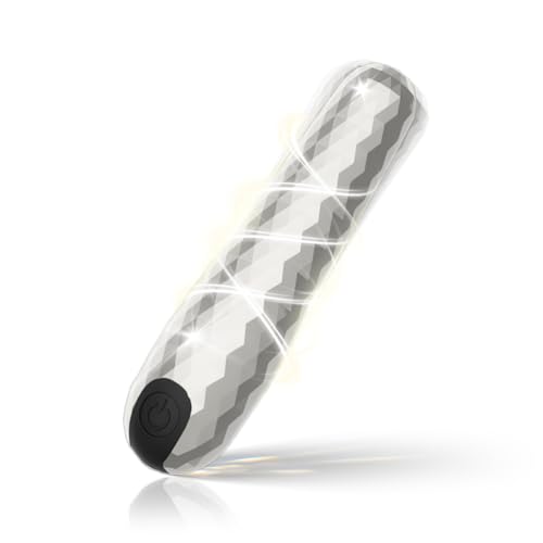 Silver Bullet Vidrater for Women Wand Viboators Small Handheld Bullet Viboators Silent with 10 Modes Viboator Toys for Women W1K13