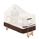 Grillabdeckung, 152,4 cm, wasserdicht, strapazierfähig, tragbar, für Propan-Grill, Holzkohle, Tischwagen, Grube, Hof, Terrasse, Veranda, Rasen, Hof, Park, Garten, Grillabdeckungen