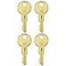 B02 Keys for Tool Chest and Cabinet Locks Fits Hus-ky Tool Box Home De-pot Hud-son De-walt Toolboxes 4 Pack