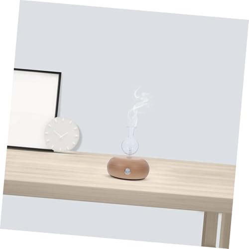 Diffuseur d'aromathérapie en verre et bois bucolique pour le yoga - 7