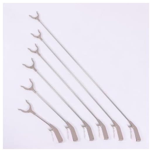 Handy Trash Picker Grabber Reacher Tool,Extra Long Arm Extending Pick Up Tools Portable Mobility Aid Reaching Assist Tool for Elderly Seniors (40cm)
