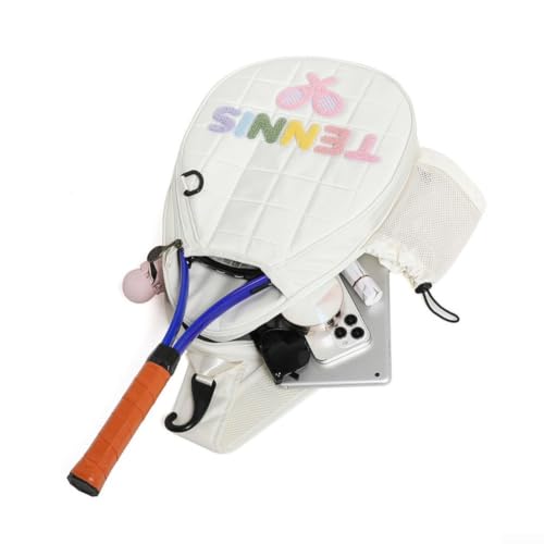 Mochila de tenis rosa NexRen ligera: protege tus raquetas y organiza tus viajes diarios 2