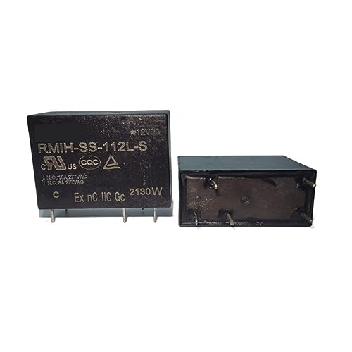 Relé de potencia electromagnético RMIH-SS-112L-S de 5 pines evita sobrecalentamiento