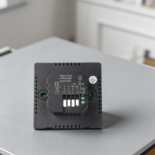 Thermostat programmable WiFi chauffage au sol écran réglable application Smart Life