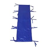Veemoon Regenrinne für Pop Up Zelte und Pavillons 3 M Breites PVC Dachrinnen Zubehör in Blau Allgemeine Verbindung für Outdoor Partys und Zeltschutz