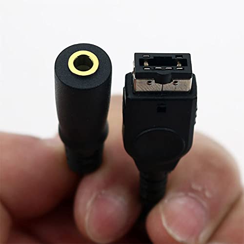 Adaptador de fone de ouvido GBA SP Gameboy Game Boy Advance SP preto (permite que você use seu fone