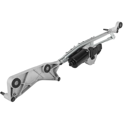 Image of ROADFAR Front Wiper Motor with Linkage Assy Replacement for 2010-2012 for Mercedes-Benz for GL350,2007-2011 for Mercedes-Benz for ML63 AMG 1648202442;43-3426;1648201742;1648200240 Wiper Motor 4 Pins