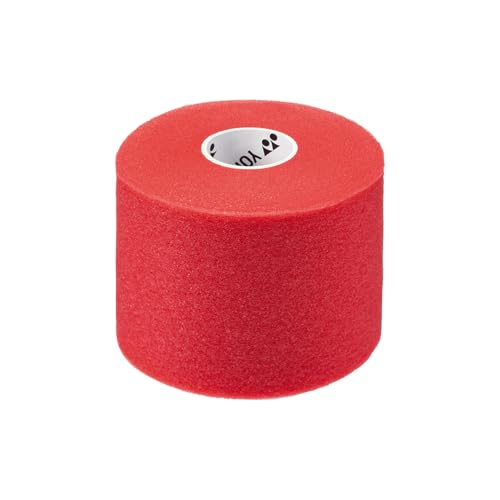 Image of YONEX AC381 Cushion Wrap Grip Tape, Soft Racket Underwrap, Shock-Absorbing (Red)