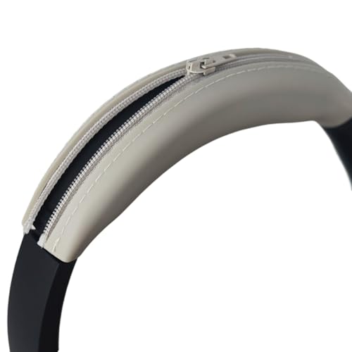 umvowuxa Coque de protection pour casque Sony WH-1000XM4/1000XM3/WH-XB910N/WH-CH720N, accessoires de protection en silicone pour casque Anker Soundcore Q45/Q30/Q35/Q20/Q10 (blanc cassé)