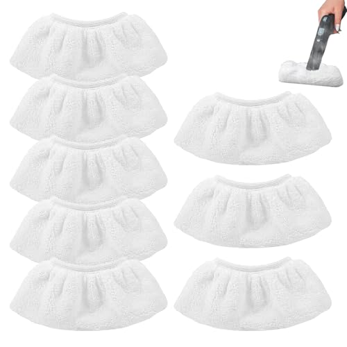 Set di panni in microfibra, 8 pezzi, accessori per pulizia a vapore in microfibra, lavabili in lavatrice, per pulitore a vapore Kärcher EasyFix SC 2, SC 3, SC 4, SC 5