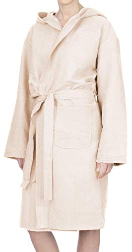 PETTI - Peignoir Femme, Peignoir Homme, Peignoir de Bain, Peignoir de Bain Femme, Peignoir de Bain Homme, Crème Cover