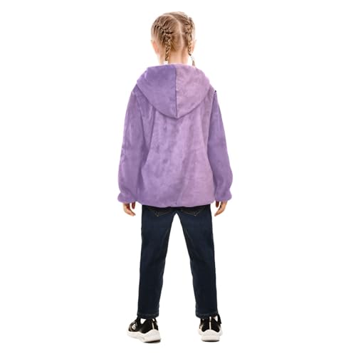 GuoChe Purple Gradient Boys Sherpa Jacket4