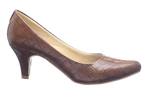 Image of CHERE Caramel Pump high Heels for Women's | Comfortable Sandals for Casual, Party and Formal Occasions