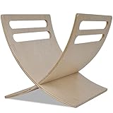 Grosos de la placa: 1 cm vidaXL Revistero de Madera