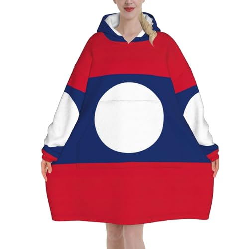 Couverture à capuche Laos pour adulte : la solution contre le froid en hiver