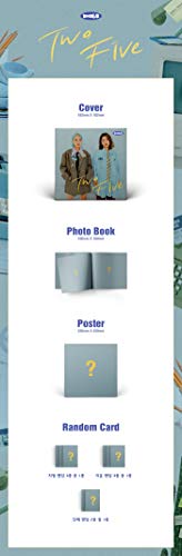 BOLBBALGAN4 Two Five coffret CD complet avec poster, le cadeau K-pop parfait - 2