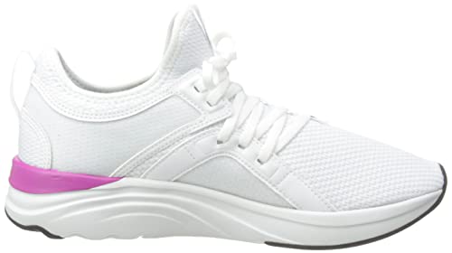 Image of Puma Women's Softride Sophia Running Shoe, Puma White Deep Orchid, 9