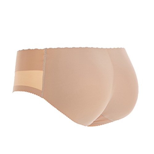 LINNUO Slip Galbante et Gainante Culotte Rembourrée Push Up Fesse sans Couture Invisible Tailles et Couleurs Au Choix Cover