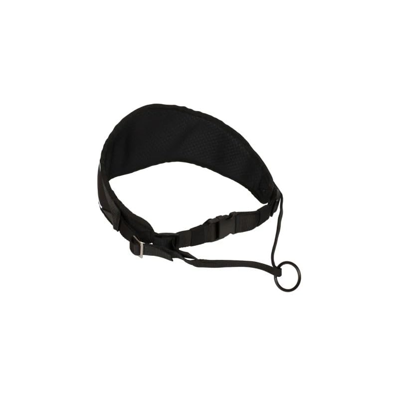 Inlandsis Canicross-Gürtel für Hunde, Schwarz, Kindergröße