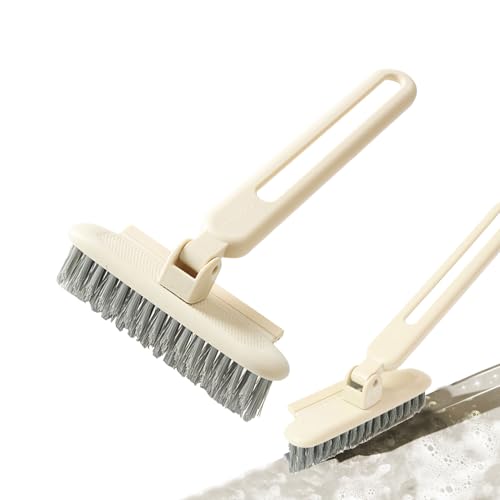 Ahuuen Cepillo De Limpieza para Grietas - Accesorios De Baño para Uso En El Hogar - Cepillo Limpiador De Juntas,para Esquinas, Lechada, Lavabo, Inodoro, Ventana, Coche, Hogar Y Casa