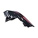 LED Tail Light Assembly for BMW 5 Series G30 2021 2022 Left Driver Side Outer Rear Tail Lamp Replacement Red&Clear Lens Black Housing (Left Driver Side)