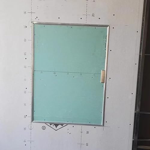 Panneau d'accès plaques de plâtre trappe de visite alu pour gaine technique