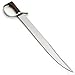 Windlass Historical Tactical Hunting Military D-Guard Hand Forged Steel Bowie Knife with Leather Scabbard
