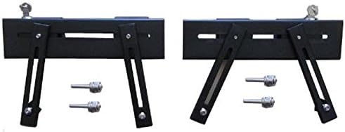 Detachable Quick Release Soft Saddlebag Brackets for Kawasaki Meanstreak 1500/1600